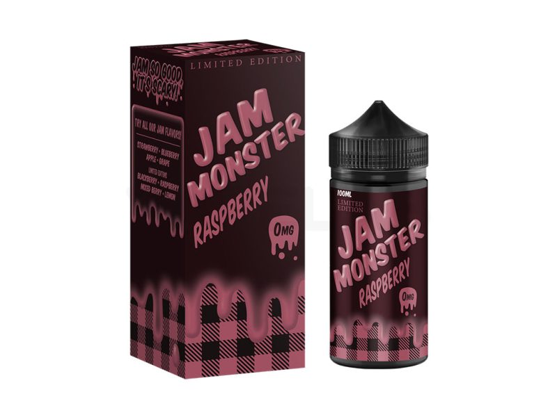 Jam Monster Raspberry Eliquid Nicotine VAPELAB The Vape Store Gold Coast Australia NZ