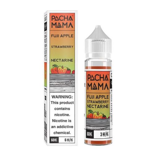 Pachamama Fuji Apple Strawberry Nectarine Eliquid Nicotine Vape NZ Store Ecig Ecigarette The Vape Shop NZ