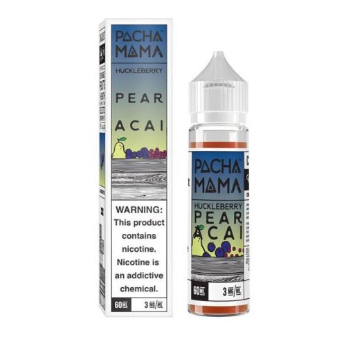 Pachamama Huckleberry Pear Acai Eliquid Nicotine Vape NZ Store Ecig Ecigarette The Vape Shop NZ