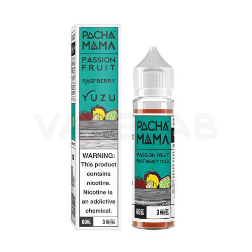 Pachamama Passion Fruit Raspberry Yuzu Eliquid Nicotine VAPELAB Vape Store Wellington New Zealand AU