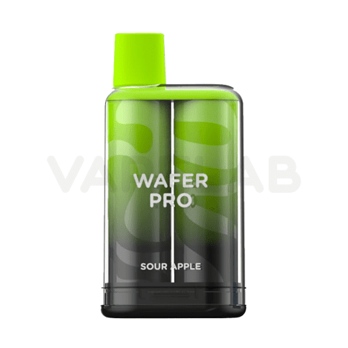 VAPELAB NZ Wotofo Wafer Pro 1200 Puff Sour Apple 35mg Salt Nicotine Vape Store Wellington New Zealand