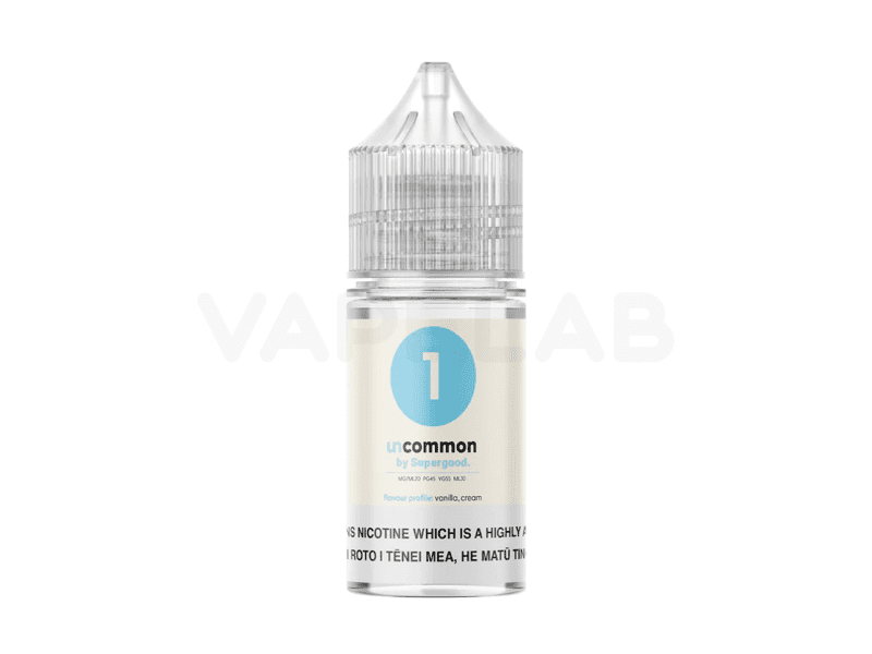 VAPELAB Supergood Uncommon Salts 20mg Vanilla Cream NZ Wellington Auckland Vape Shop