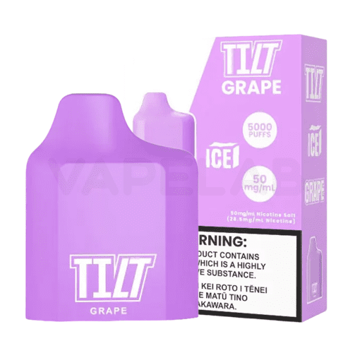 VAPELAB TILT Pre Filled Replacement Pods Grape Ice Wellington Vape Store