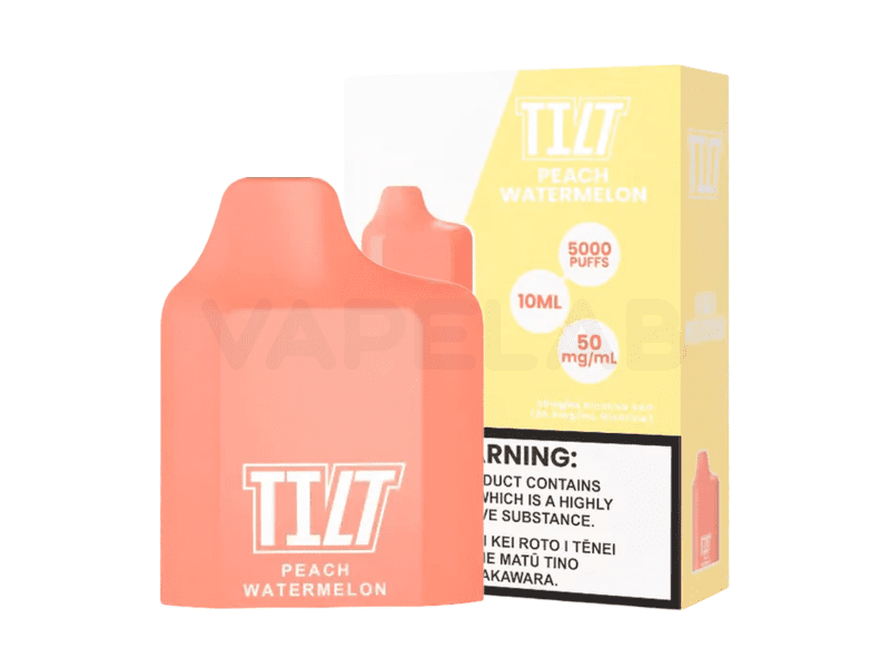 VAPELAB TILT Pre Filled Replacement Pods Peach Watermelon Wellington Vape Store